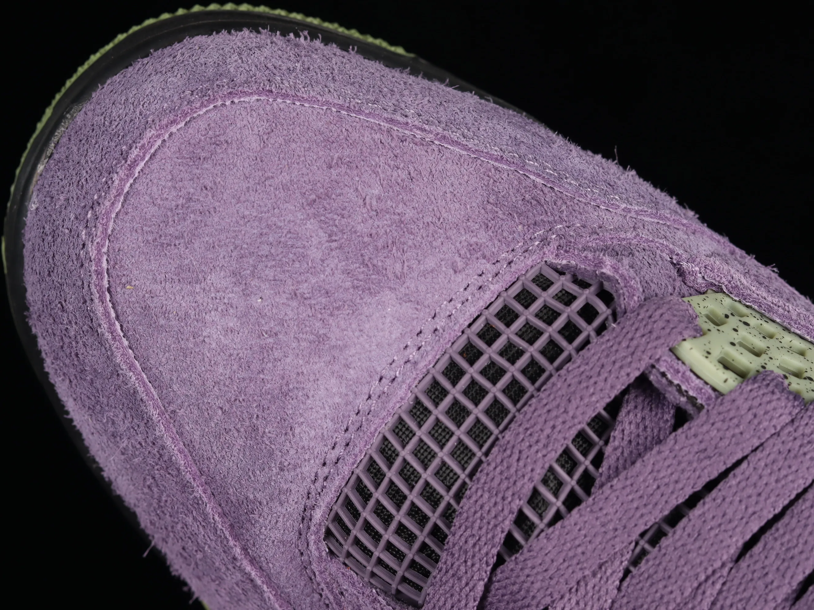 All categories Air Jordan Jordan series basketball shoes Air Jordan 4 Air Jordan 4 Retro "Canyon Purple" AJ4 Joe 4 purple suede basketball shoes AQ9129-500